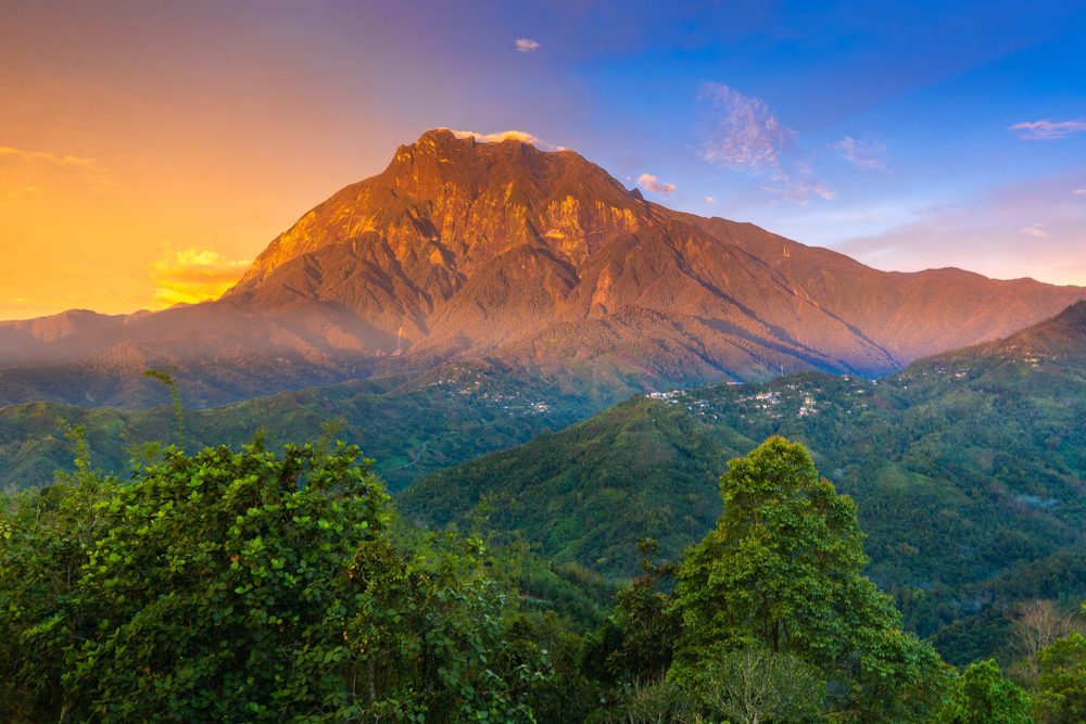 Monte Kinabalu, Malásia
