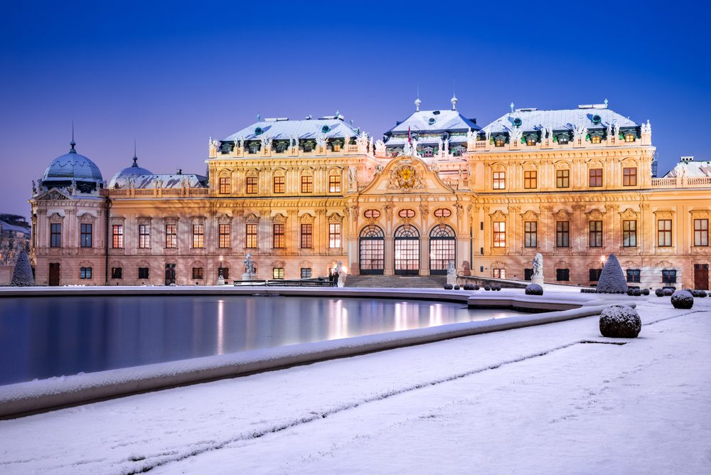 Viena, Áustria, Lugares Mágicos no Inverno