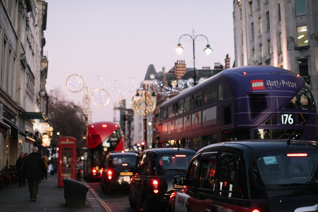 trânsito em londres