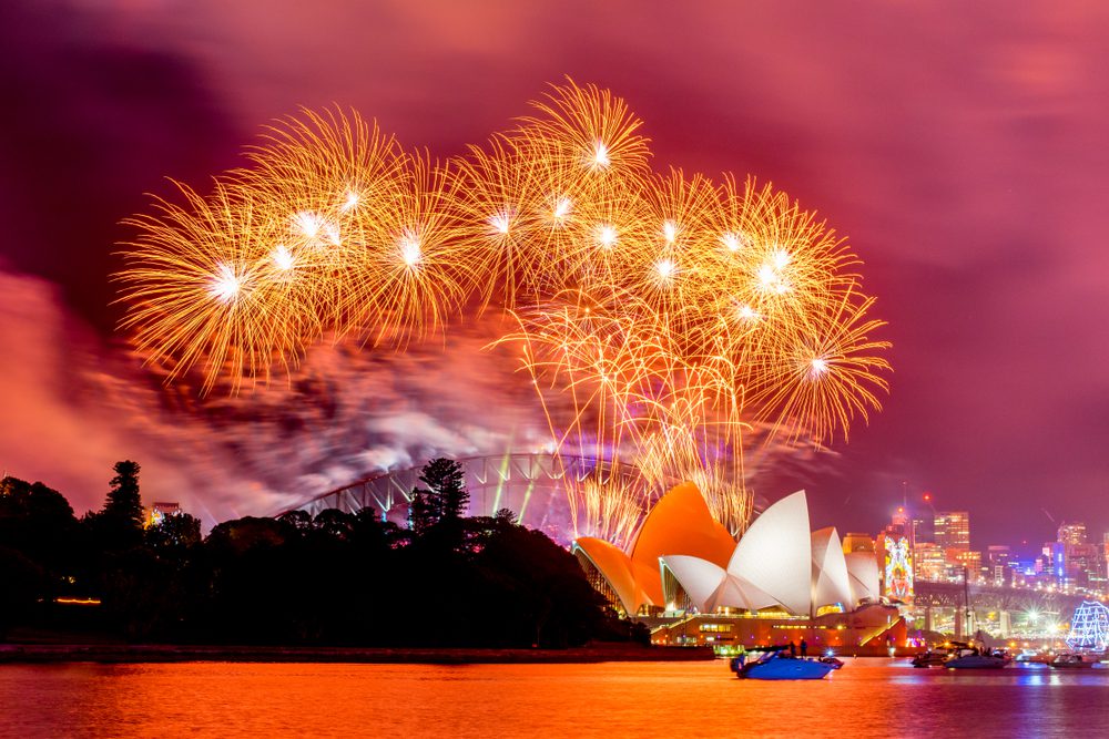 sydney, austrália, melhores destinos de passagem de ano
