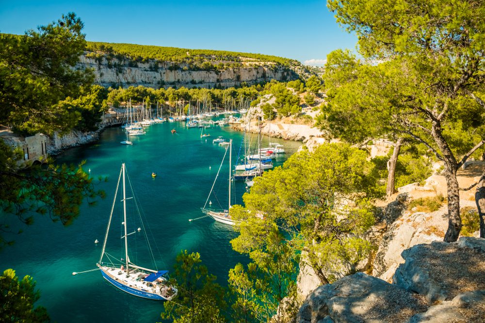 Calanques, Provença, Os lugares mais românticos de França