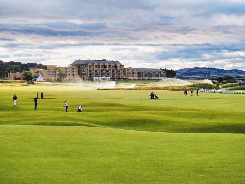 Campo de Golfe em St.Andrews, Escócia, As viagens perfeitas para cada tipo de pai
