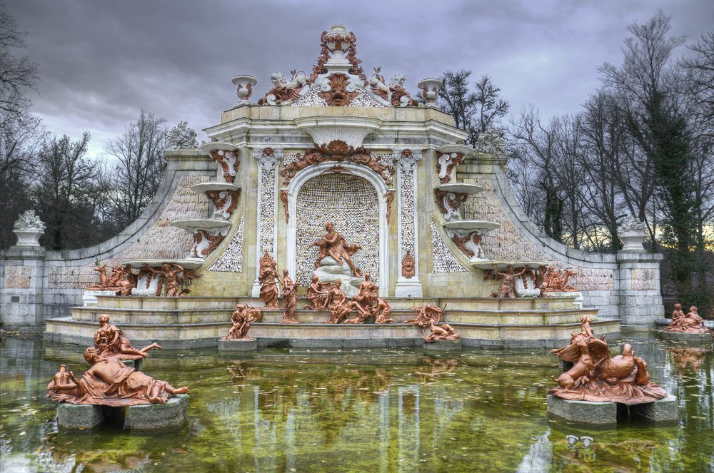 Fuente de Anfitrite, La Granja, Segóvia, Espanha, Os melhores lugares do mundo para pedir sorte