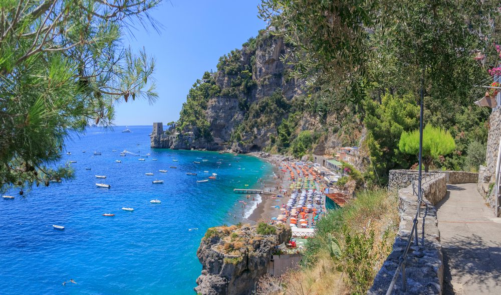 Praia Fornillo, Positano