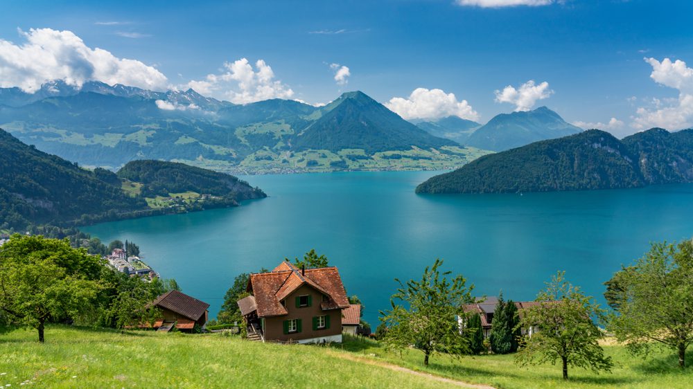 Lago Lucerne, Lugares mais bonitos da Suíça