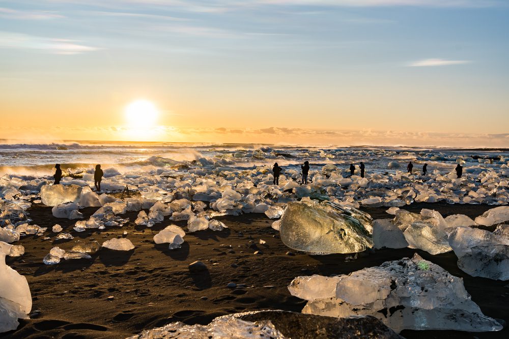 Diamond Beach, Islândia