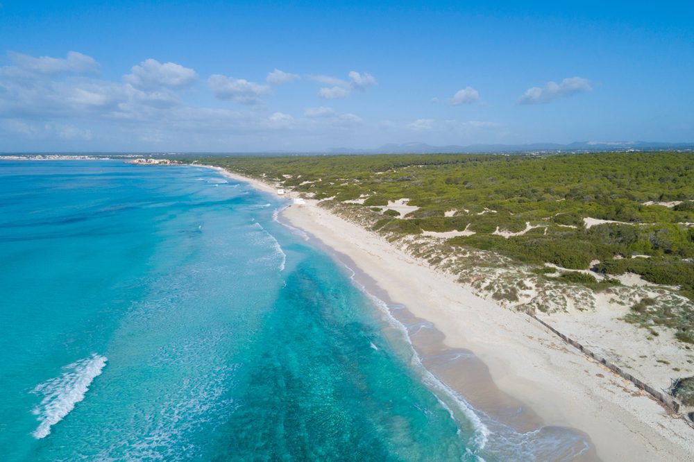 Es Trenc, Uma das melhores praias de Maiorca