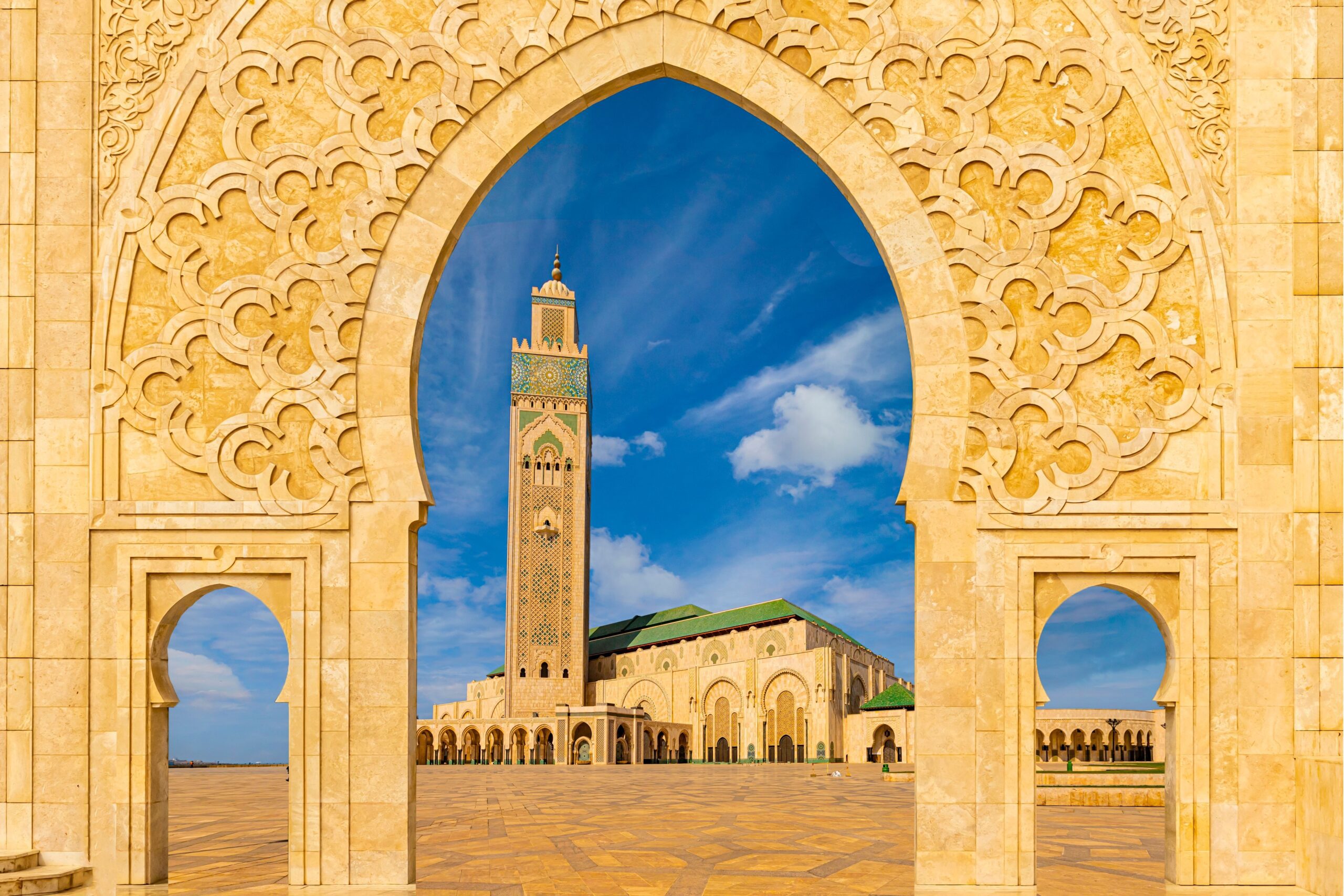 Mesquita Hassan II / Foto de Kadagan / Shutterstock