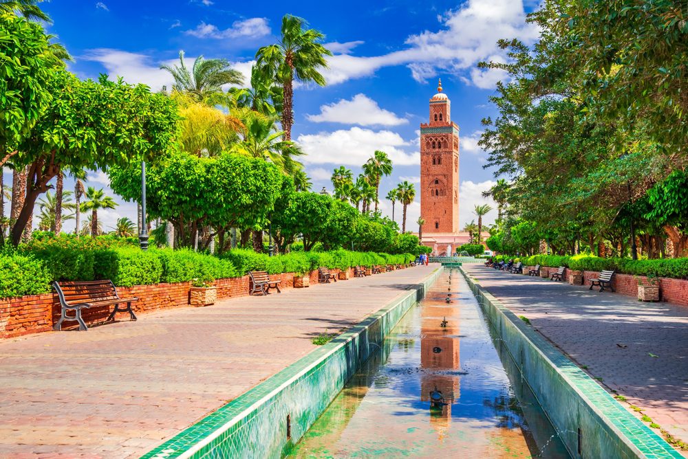 Minarete de la Koutoubia, Marrachech, Lugares mais bonitos em marrocos