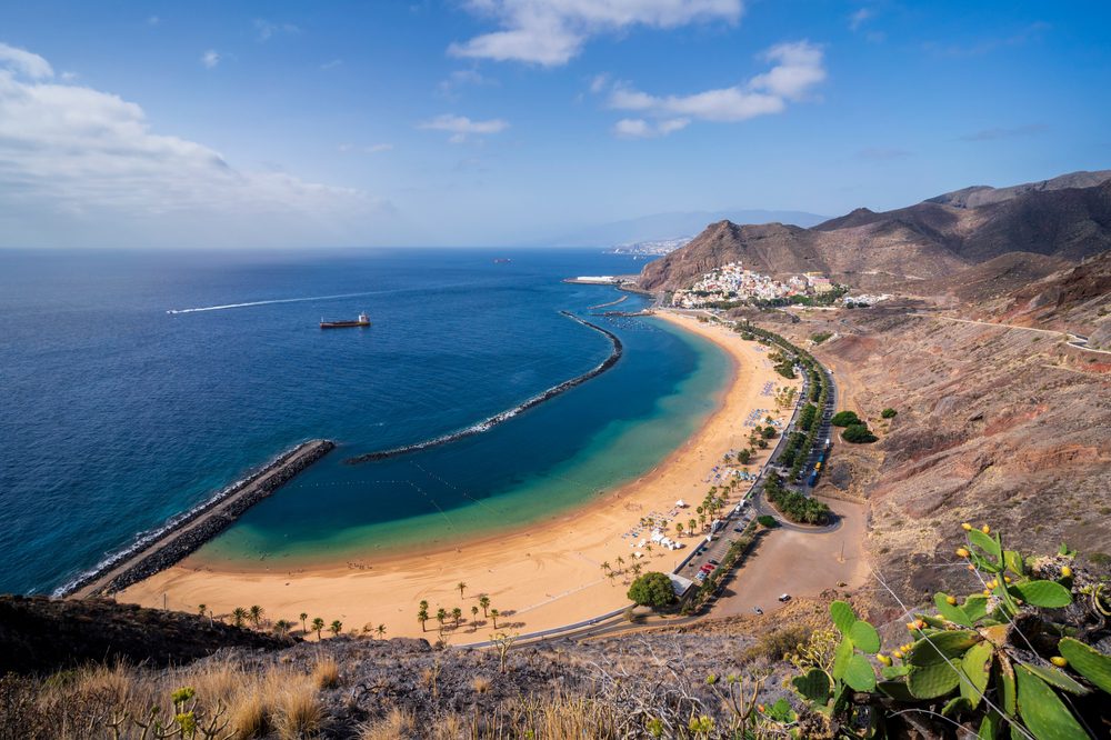 Playa de las Teresita, Tenerife, Ilhas Canárias, Espanha
