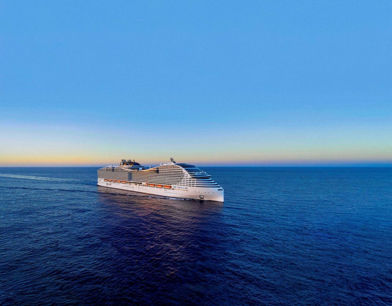 MSC World Asia / imagem propriedade da MSC Cruzeiros