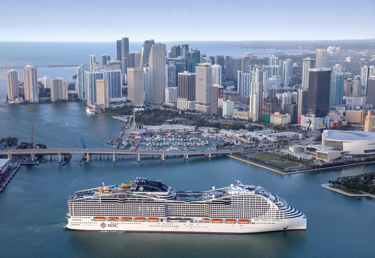 MSC World America / Imagem propriedade da MSC Cruzeiros