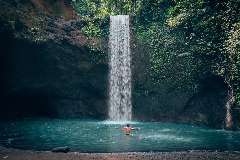 Cascata Tibumana, Indonésia