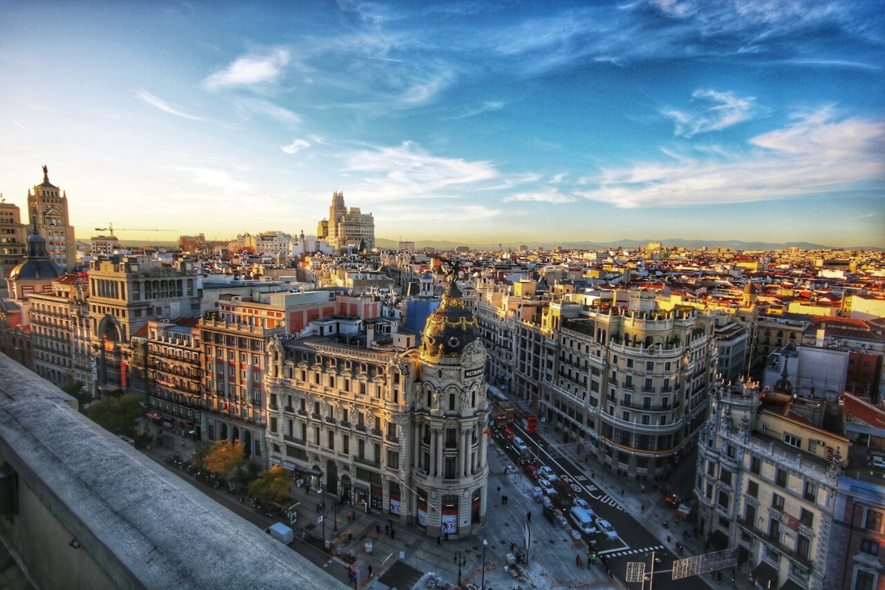 Gran Via, Madrid