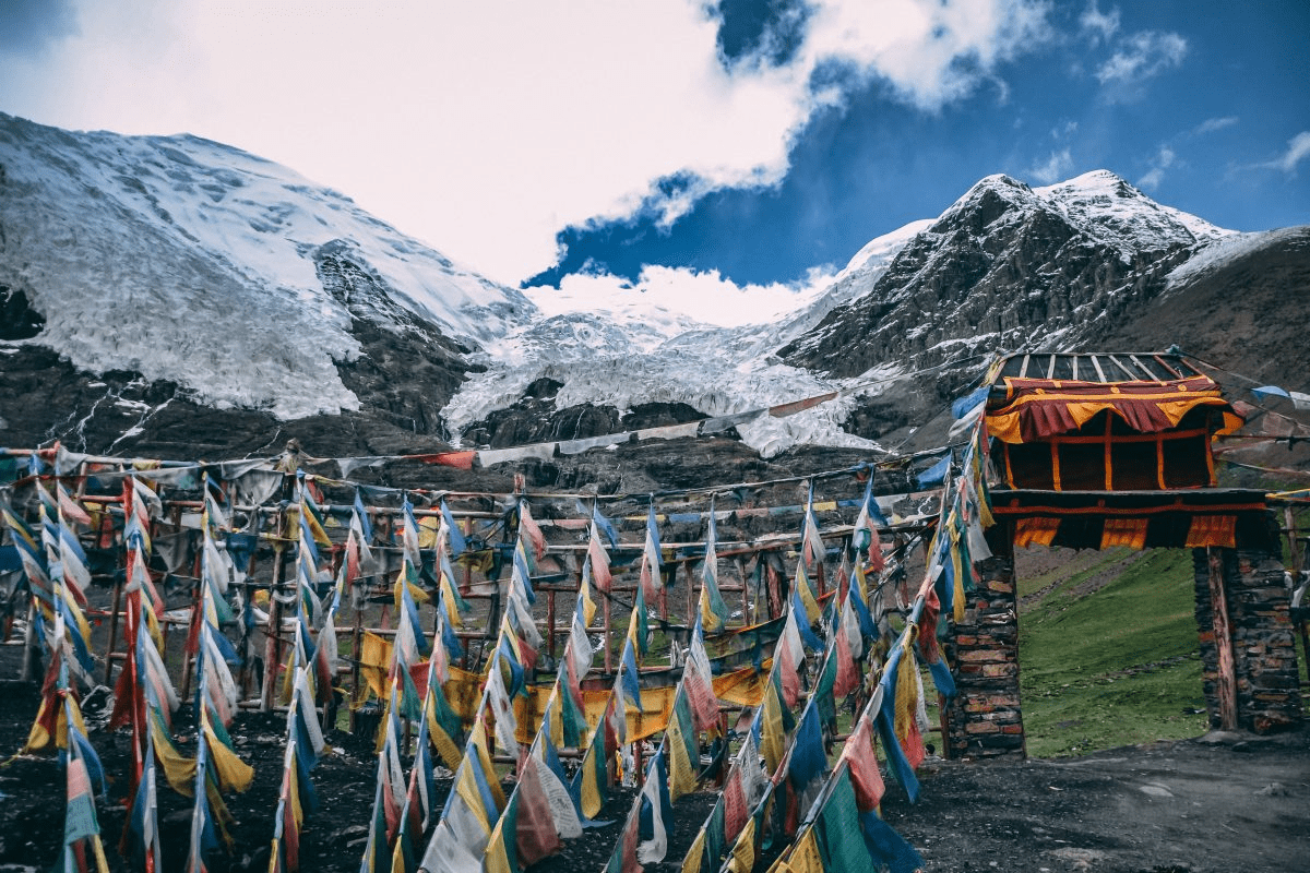 Monte Shishapangma, Tibete.