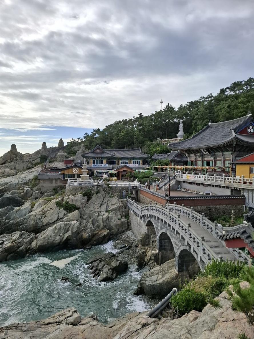 Templo Haedong Yonggungsa, Coreia do Sul / Foto Ana Bastos