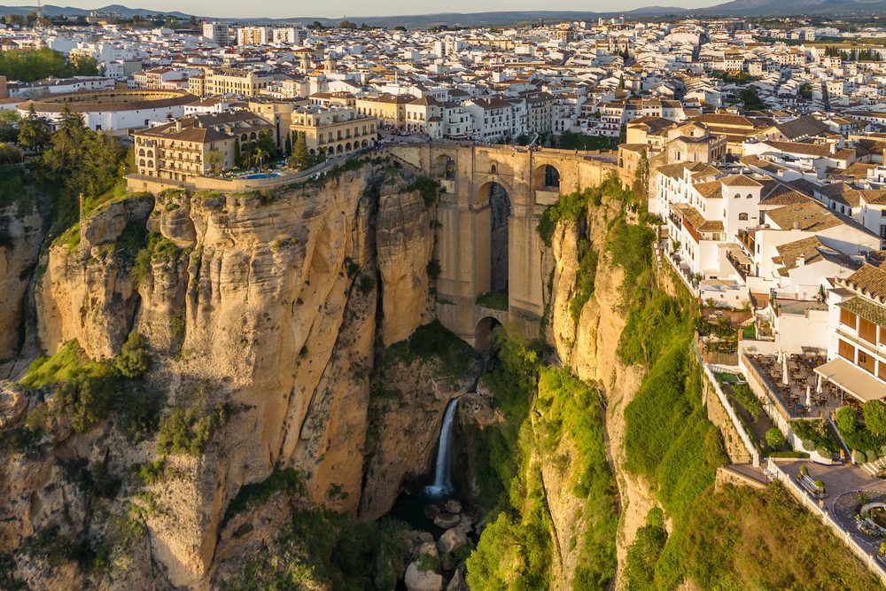 Ronda é uma das cidades mais emblemáticas da Andaluzia.