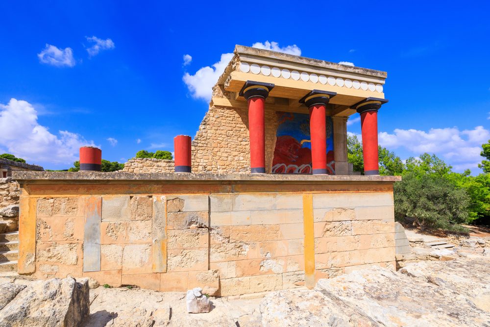 O Palácio de Knossos é uma visita quase obrigatória