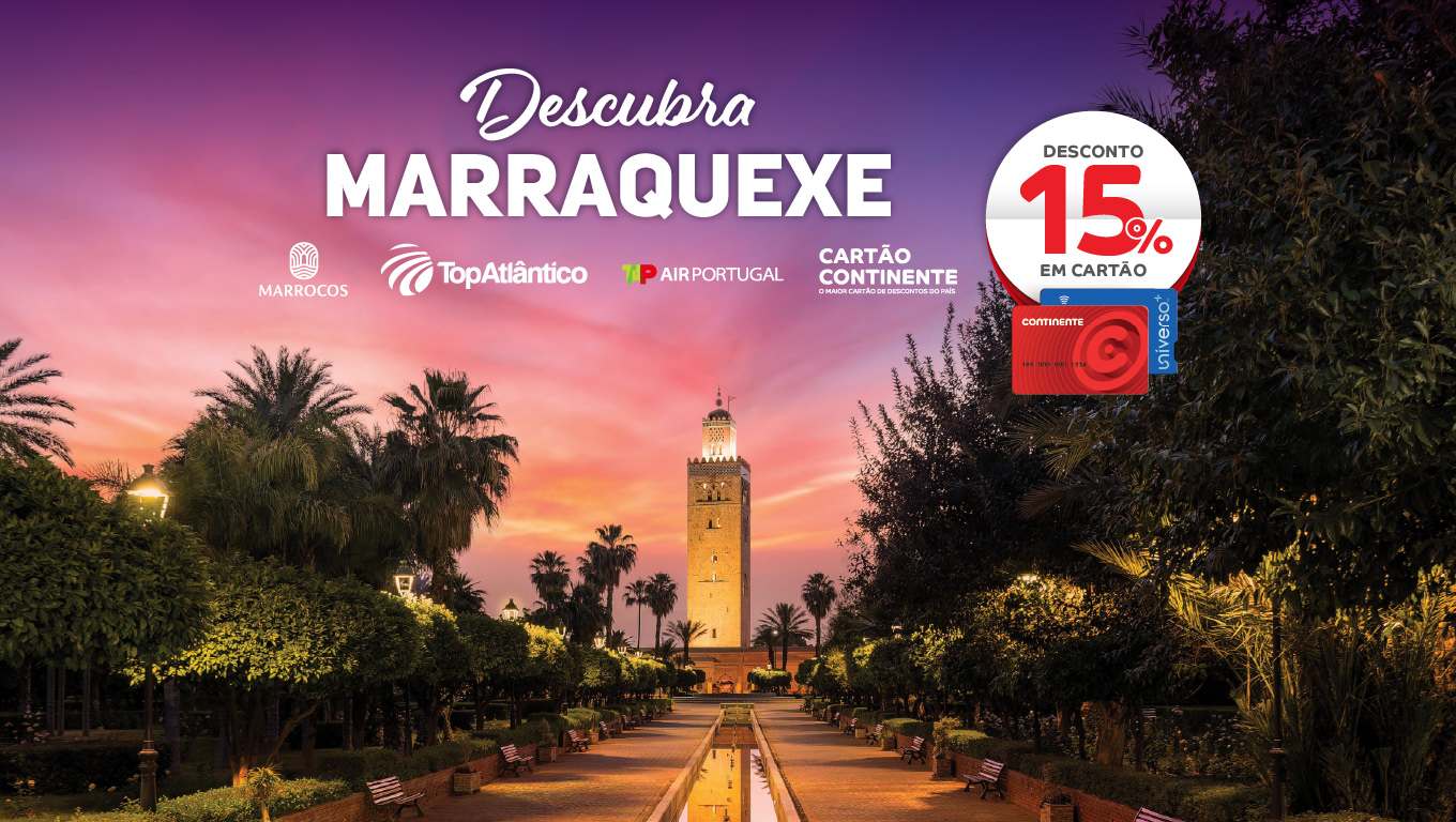 Quer descobrir Marraquexe? Esta é a melhor oportunidade do ano